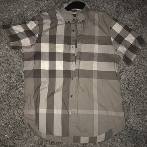 Burberry short sleeve button up